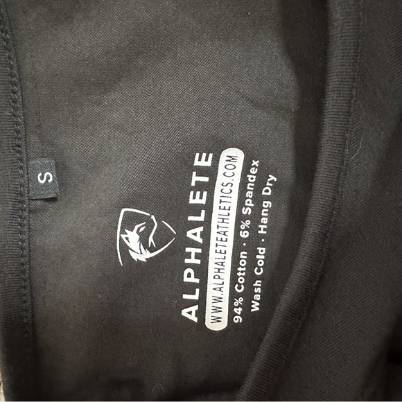 Alphalete | Shirts | Alphalete Muscle Cutoff Black Gym Tank Top | Poshmark